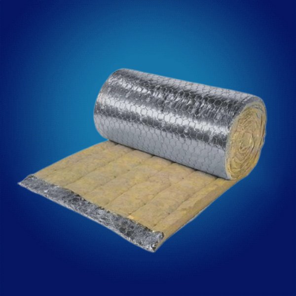 Rock Mineral Wool with Aluminum Foil Heat Sound Proof Blanket