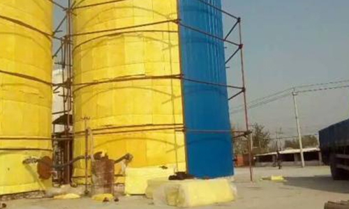 rock wool board for cement plant